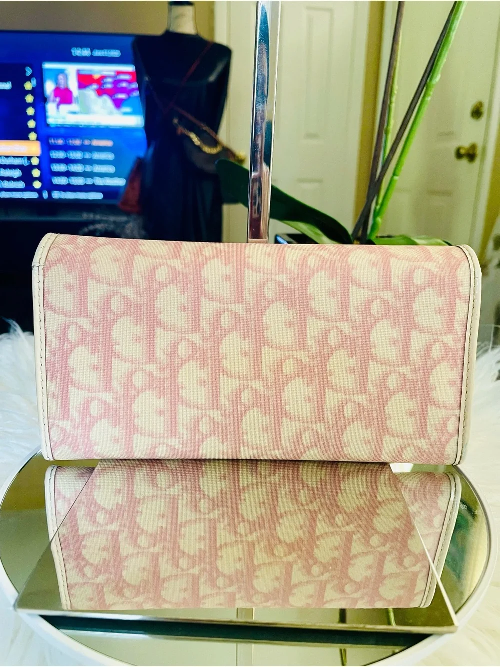 Dior Monogram Canvas Wallet